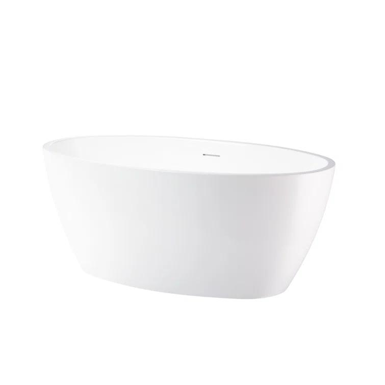 Freestanding Soaking Acrylic Bathtub