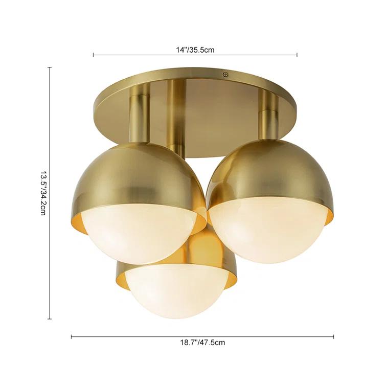 Hermilo Semi Flush Mount