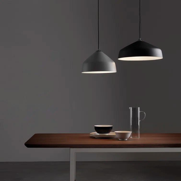Crystal Embellished Matt White LED Pendant Light for Indoor Spaces