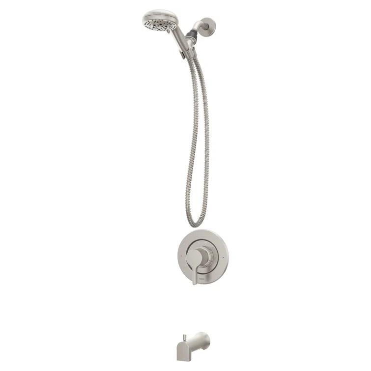 Beric Tub & Shower Faucet with Handheld Showerhead, Valve Included