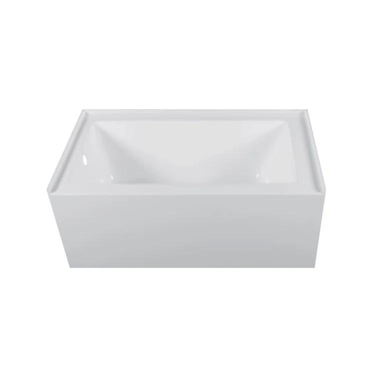 Apron Soaking Acrylic Bathtub