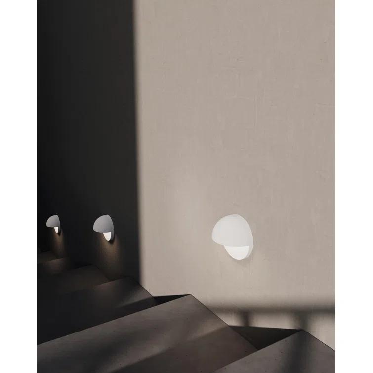 Inside-Out Aluminum LED Flush Mounted Sconce