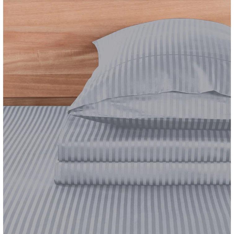 Kathy Ireland Home Kathy Ireland Heirloom 500 Thread Count 100% Long-Staple Cotton Sheet Set (4pc) (Set of 4)