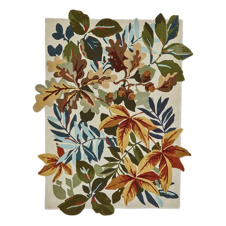 Wool Floral Rug