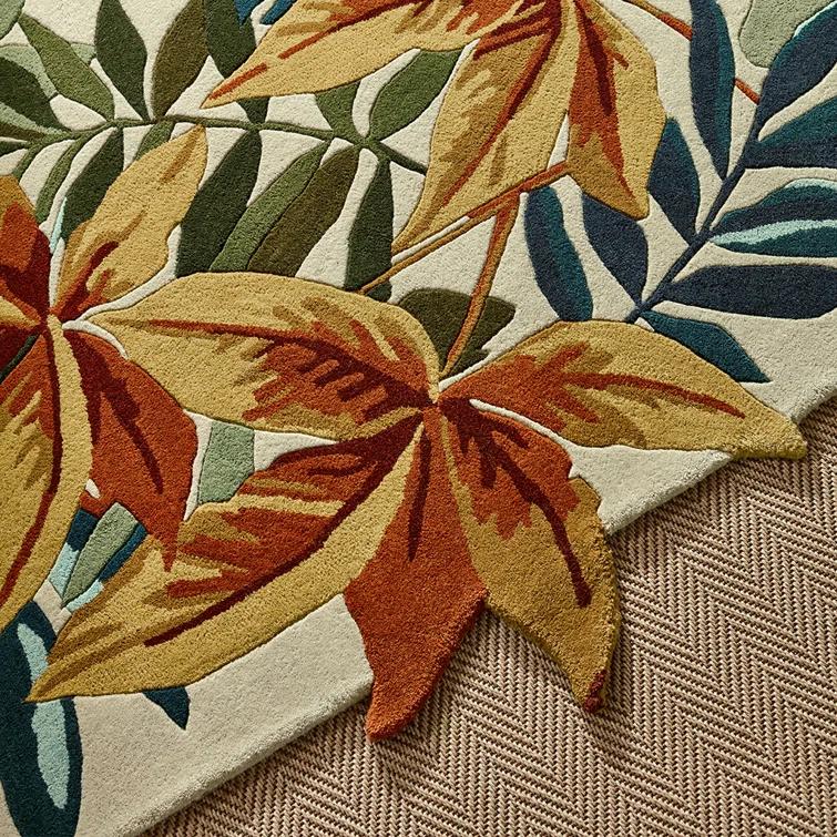 Wool Floral Rug
