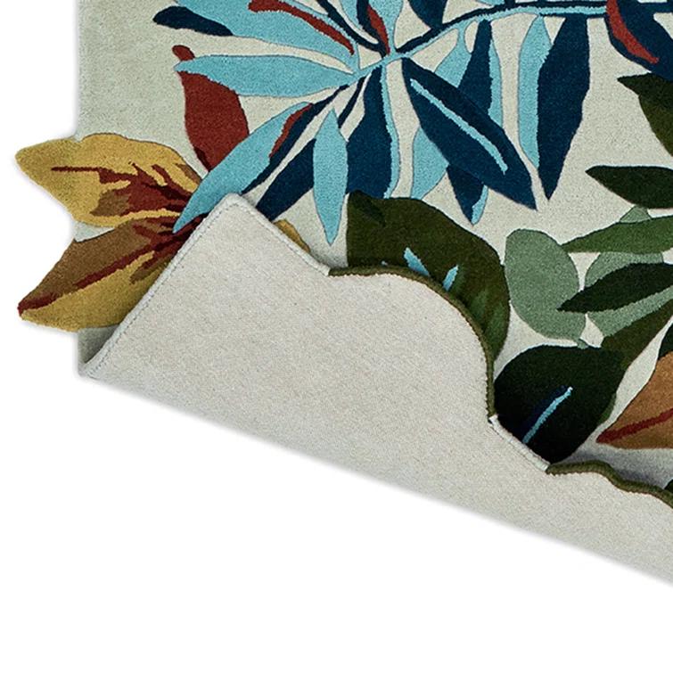 Wool Floral Rug