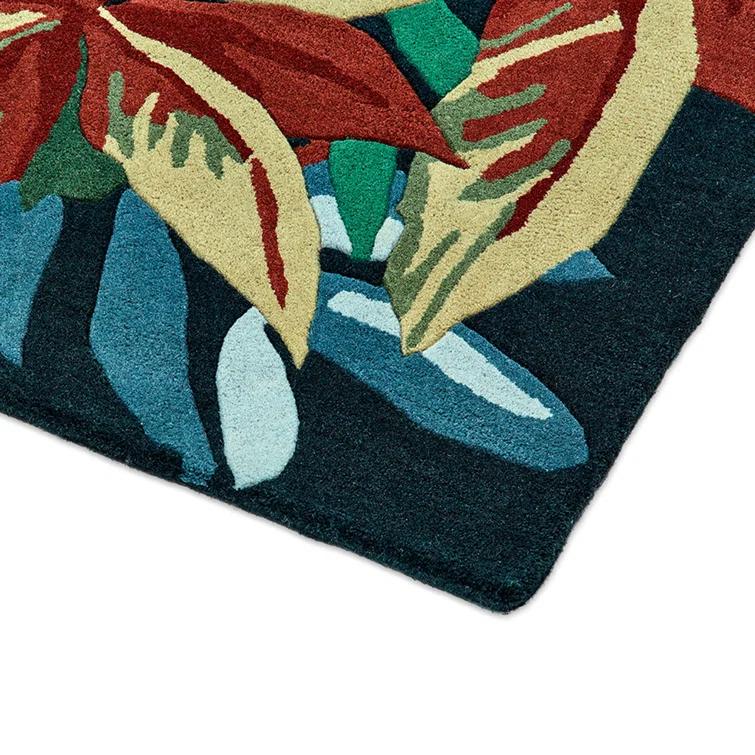Wool Floral Rug