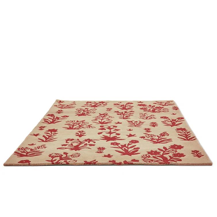 Wool Floral Rug