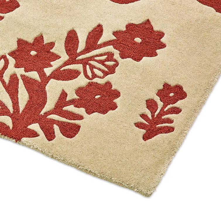 Wool Floral Rug