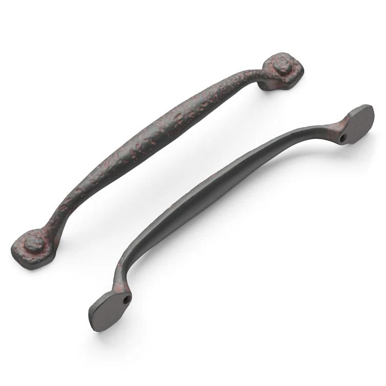 Refined Rustic Kitchen Cabinet Handles, Solid Core Drawer Pulls for Cabinet Doors