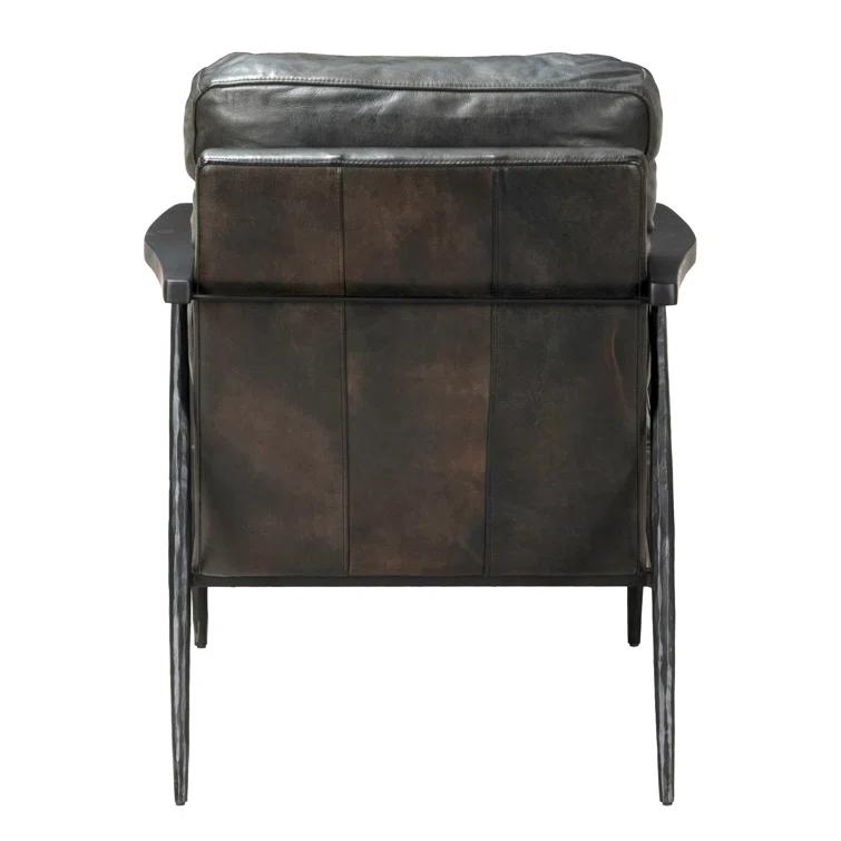 Arnold Genuine Leather Armchair
