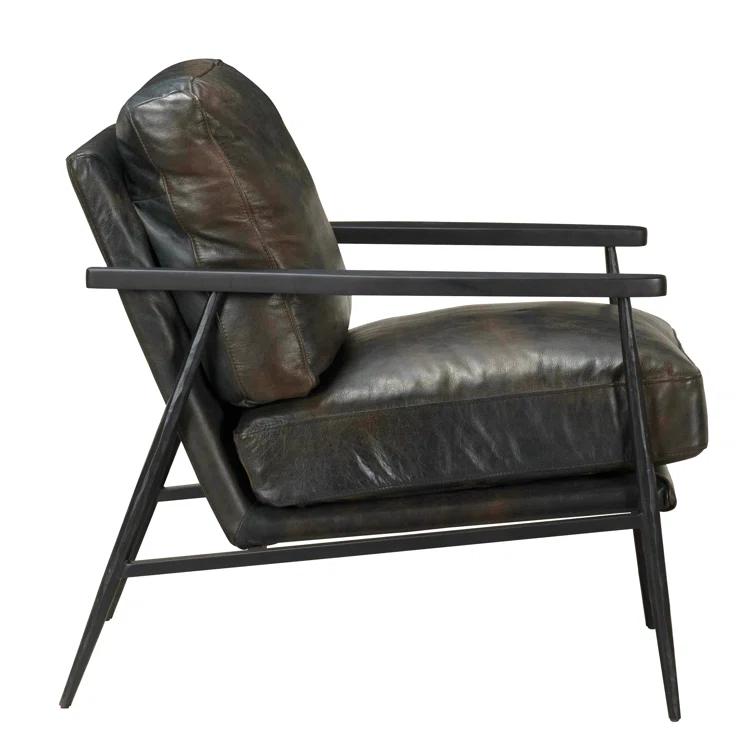Arnold Genuine Leather Armchair