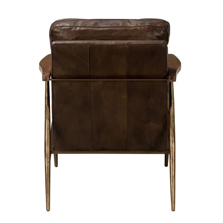 Arnold Genuine Leather Armchair