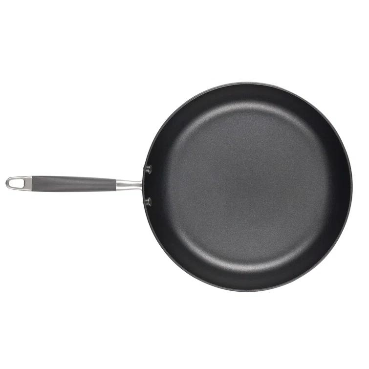 Anolon Anolon Advanced Home Hard Anodized Nonstick Deep Frying Pan / Skillet with Lid, 12 Inch