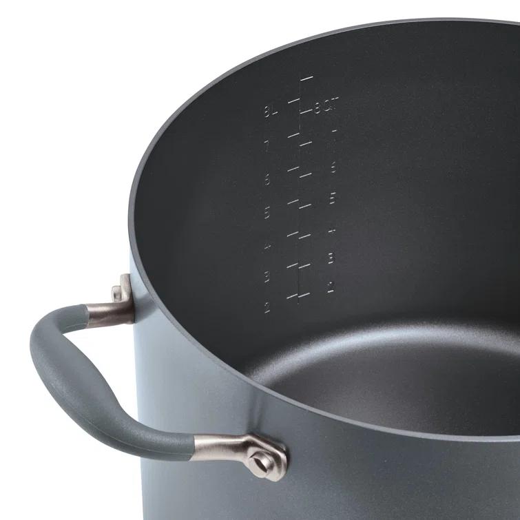 Anolon Anolon Advanced Home Hard Anodized Nonstick Stockpot With Lid, 10 Quart