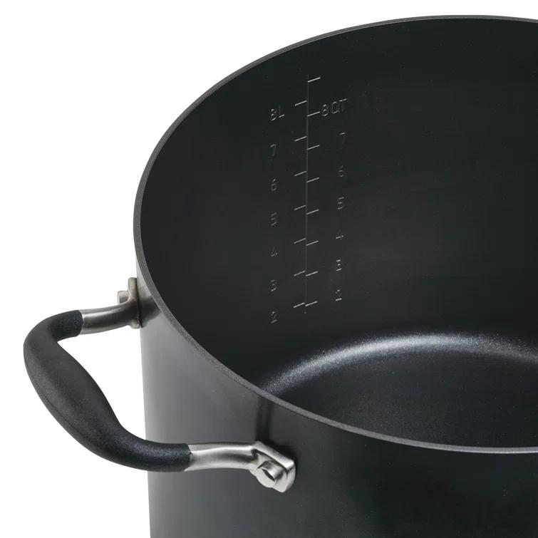 Anolon Anolon Advanced Home Hard Anodized Nonstick Stockpot With Lid, 10 Quart
