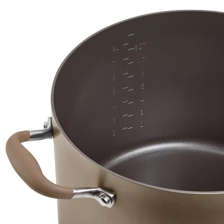 Anolon Anolon Advanced Home Hard Anodized Nonstick Stockpot With Lid, 10 Quart