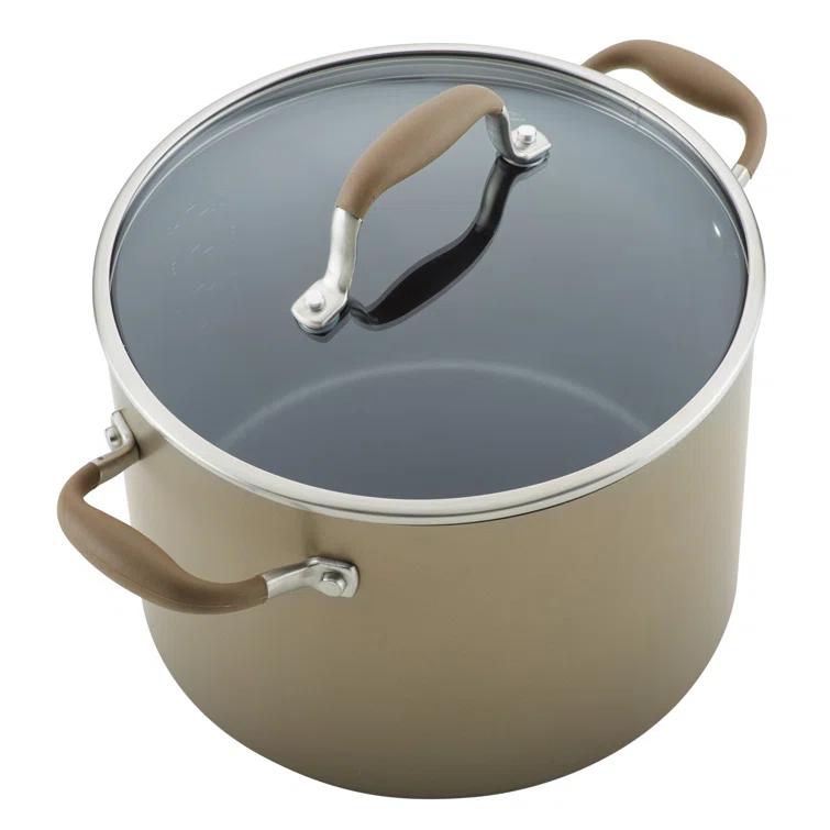 Anolon Anolon Advanced Home Hard Anodized Nonstick Cookware Set, 11 Piece