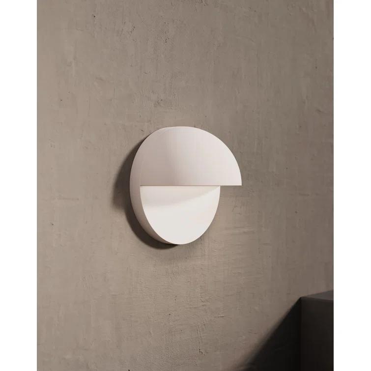 Inside-Out Aluminum LED Flush Mounted Sconce