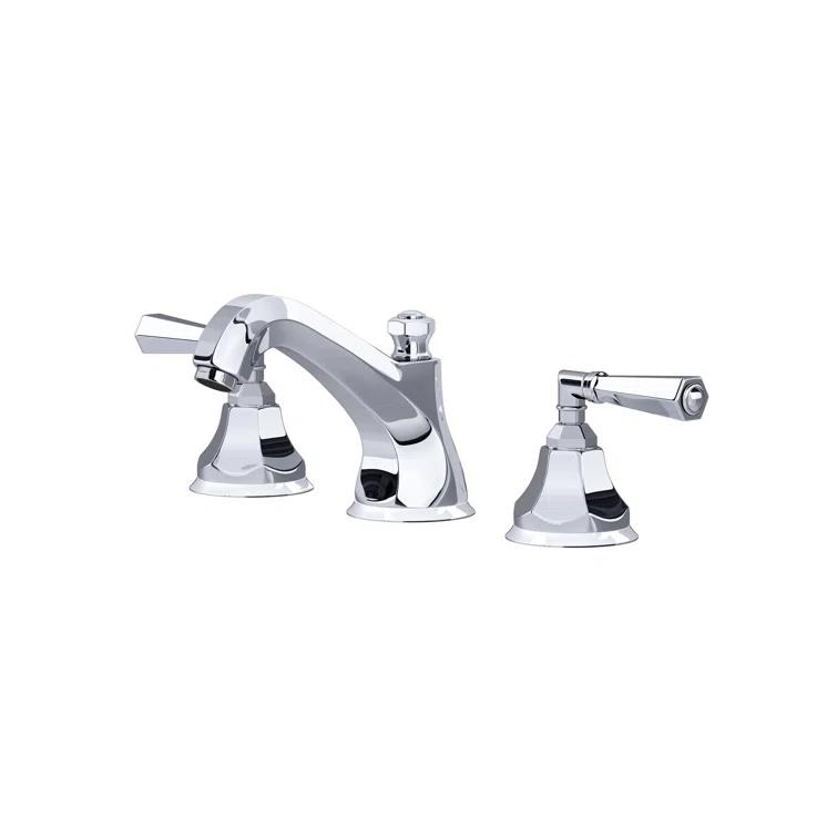 Rohl A1908LMAPC-2 Palladian Widespread Lavatory Faucet With Low Spout