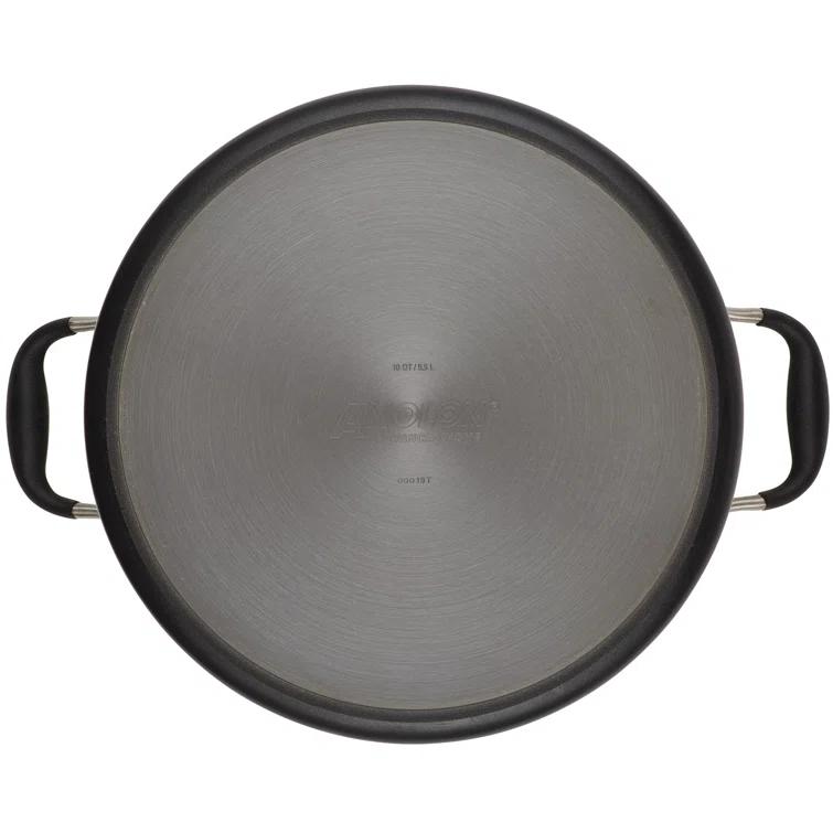 Anolon Anolon Advanced Home Hard Anodized Nonstick Stockpot With Lid, 10 Quart