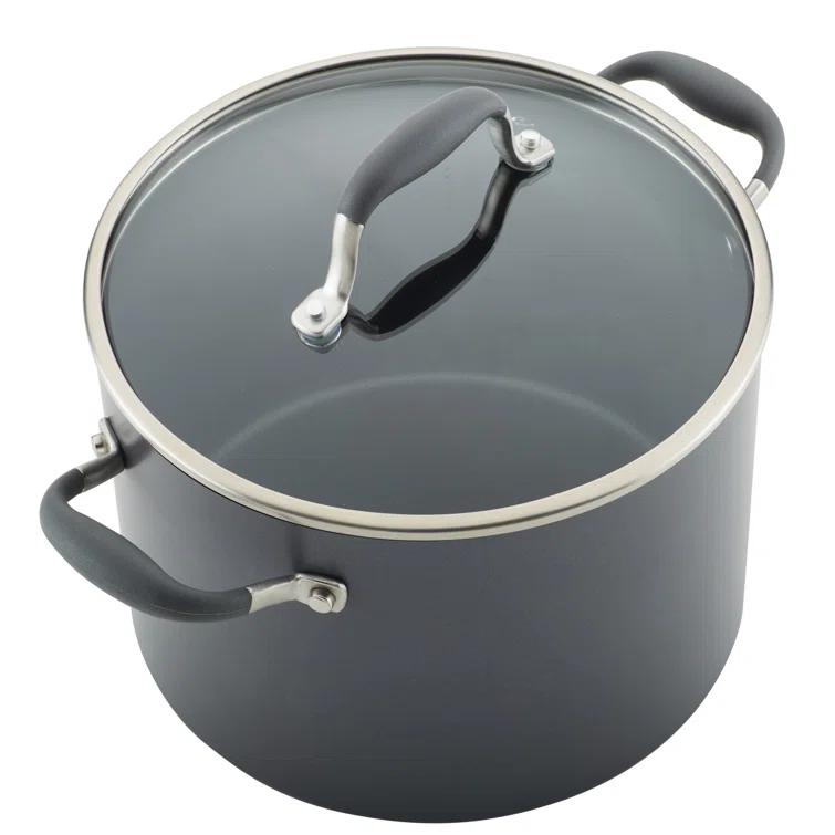 Anolon Anolon Advanced Home Hard Anodized Nonstick Cookware Set, 11 Piece