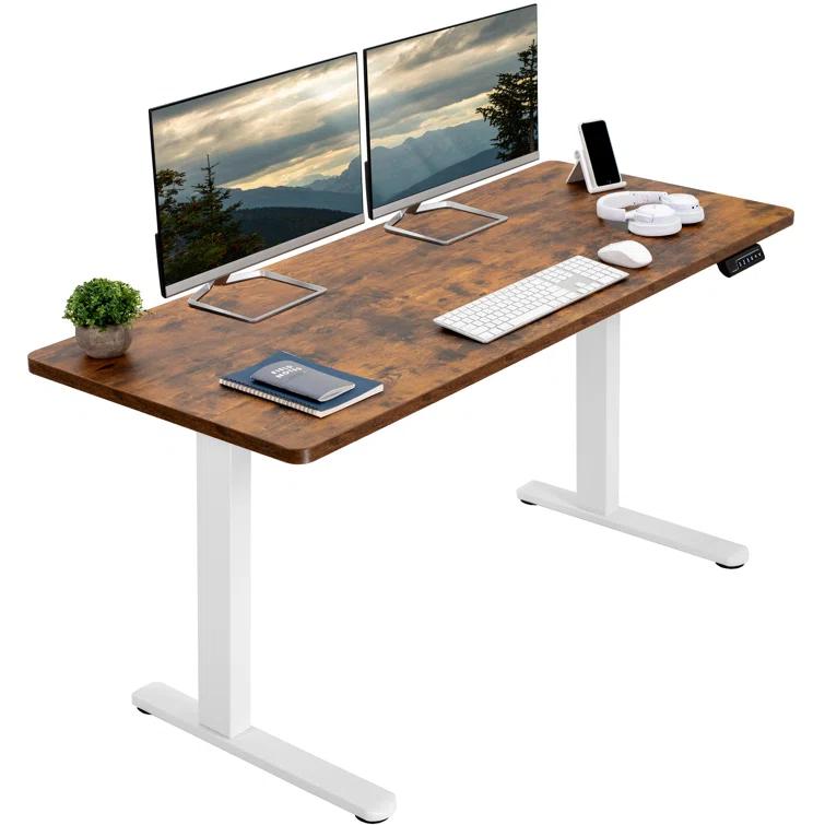 Vivo VIVO Single Motor Electric Desk with Push Button Memory Controller