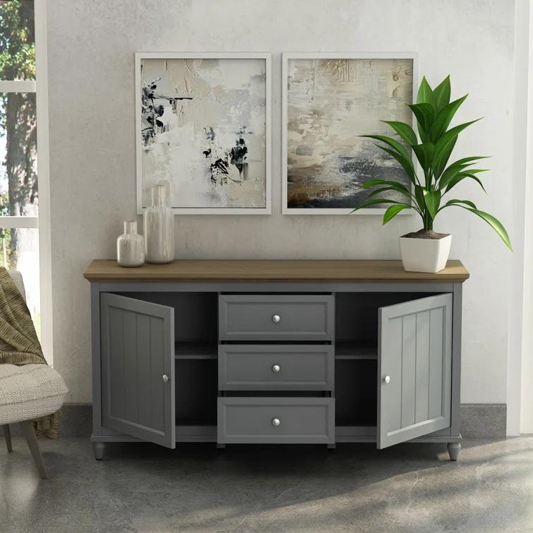 Anderson Teak Chenon Sideboard Grey