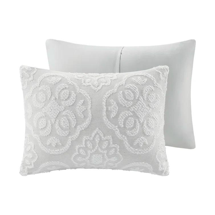 510 Design Everly 3 Piece Tufted Woven Medallion Comforter Set