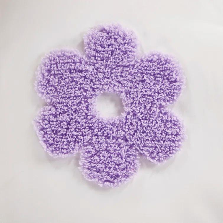 Gracie Floral Reversible Tufted Chenille Duvet Cover Set