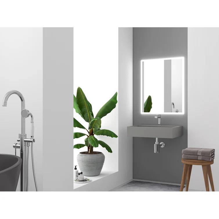 Juniper 24" Floating Minimalist Bathroom Sink with Concealed Drain