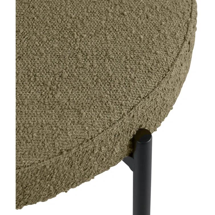Sherwood Solid Back Boucle Side Chair