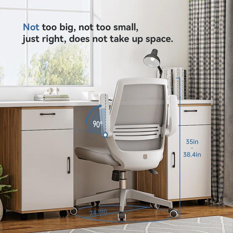 Sihoo Ergonomic Office Chair with Flip-Up Armrests for Small Spaces, Mesh Conference Chair & Reviews | Wayfair