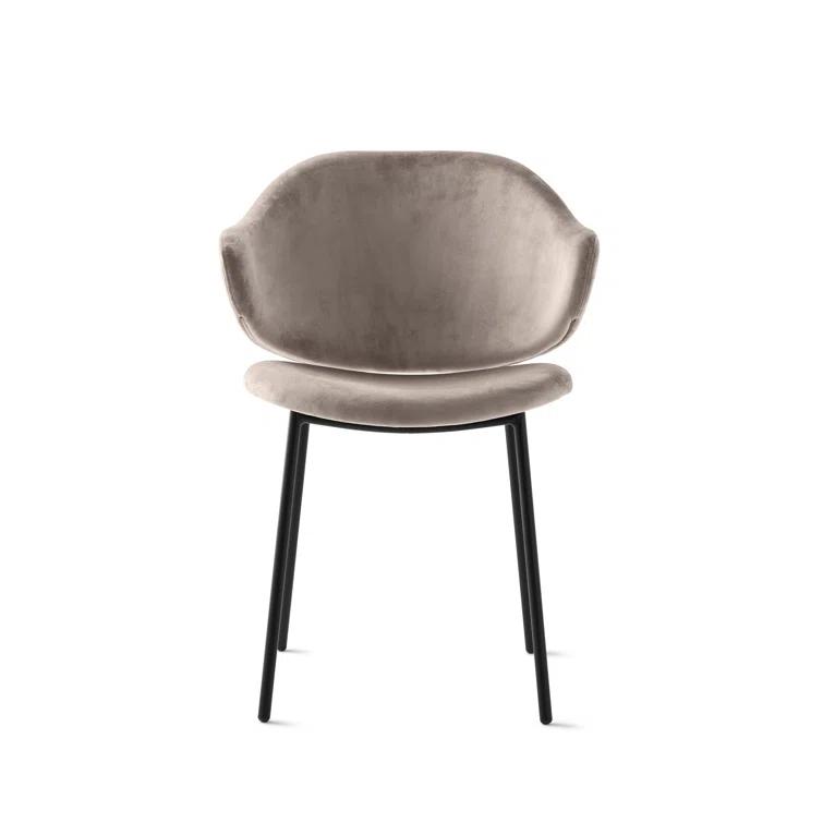 Holly Upholstered Armchair with Metal Frame