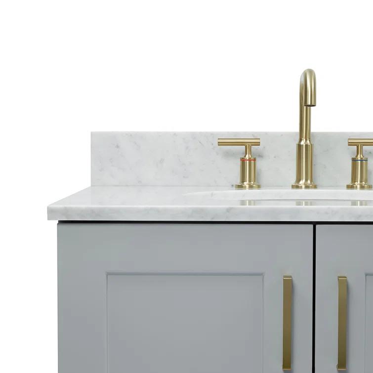 ARIEL TAYLOR 73 IN DOUBLE OVAL SINK VANITY 1