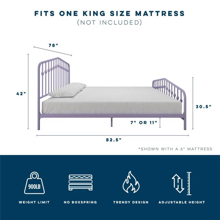 Bushwick Metal Platform Bed