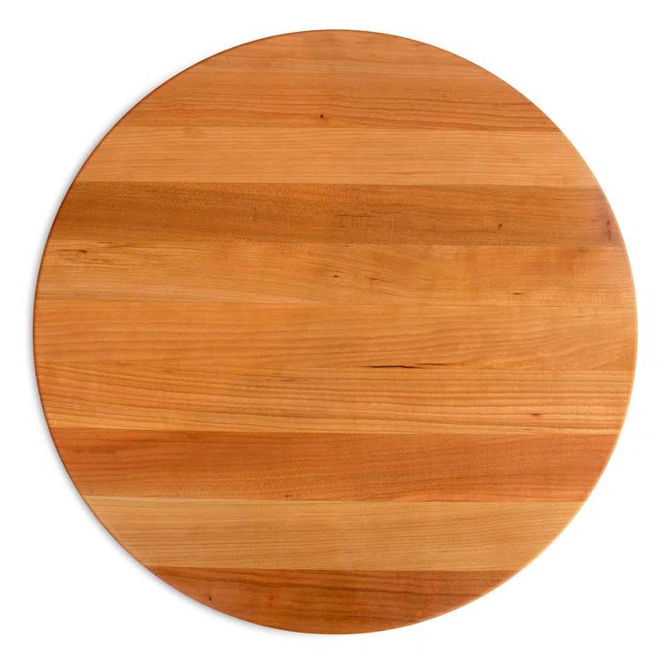 John Boos John Boos 18" Round Cutting Board, 1.5" Edge Grain