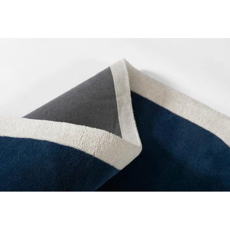 Boswell Hand-Tufted Wool Rug - Blue / 8' x 10'