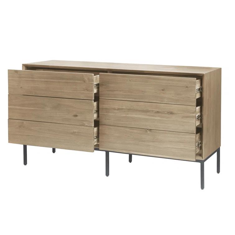 Josie 6 - Drawer Double Dresser