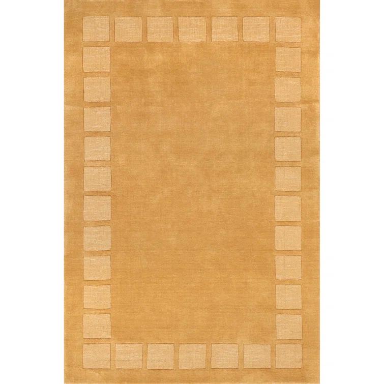 Milchan High-Low Wool-Blend Area Rug