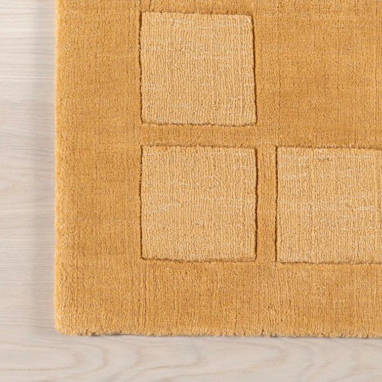 Milchan High-Low Wool-Blend Area Rug
