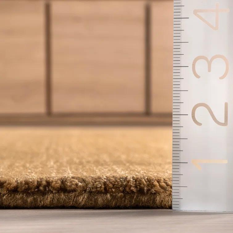 Lahjar Speckled Wool-Blend Area Rug