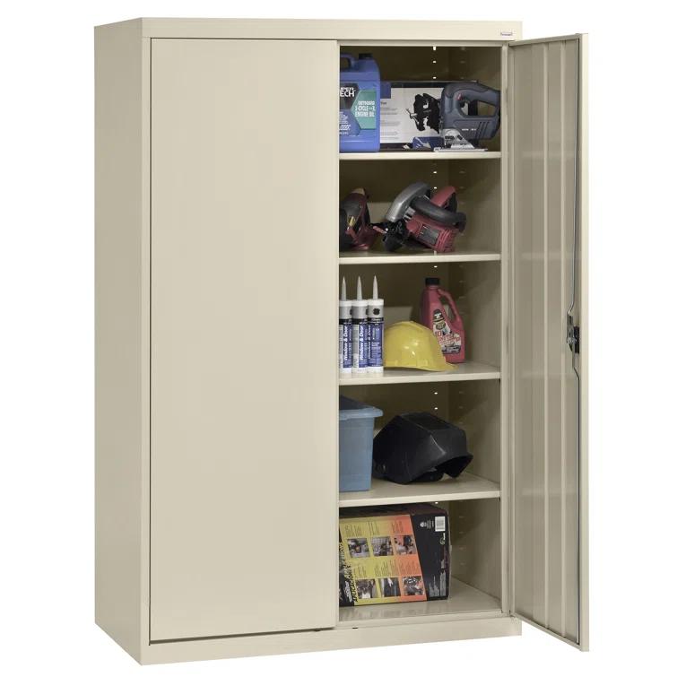 Sandusky Lee Elite 24" D x 46" W x 72" H, Steel Garage Storage Cabinet by Sandusky