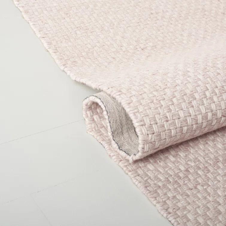 Lauren Ralph Lauren Lauren Ralph Lauren Hand Loomed Wool/Cotton Solid Color Rug in Beige