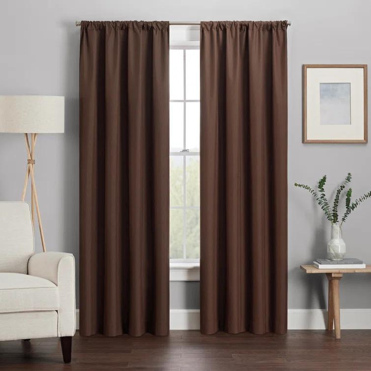 Kendall Polyester Blackout Curtain Single Panel