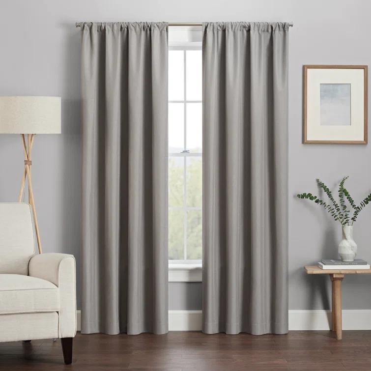 Kendall Polyester Blackout Curtain Single Panel