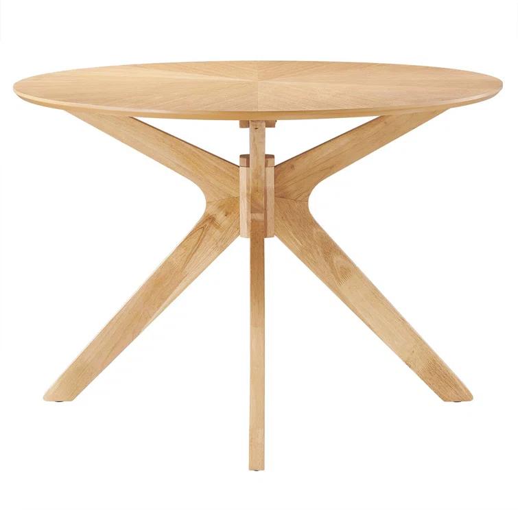 Crossroads 47" Round Wood Dining Table by Modway