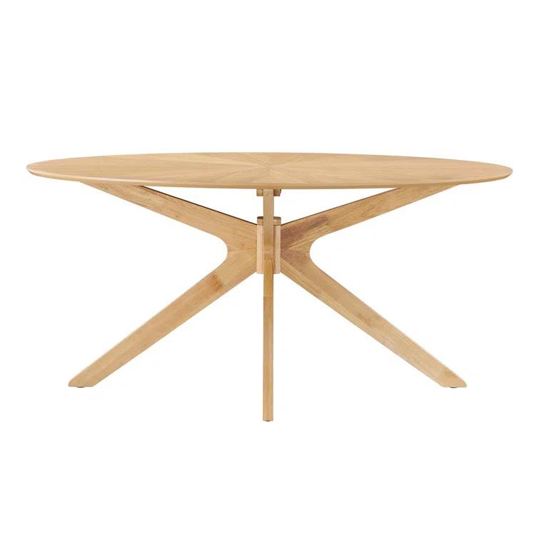 Crossroads 47" Round Wood Dining Table by Modway
