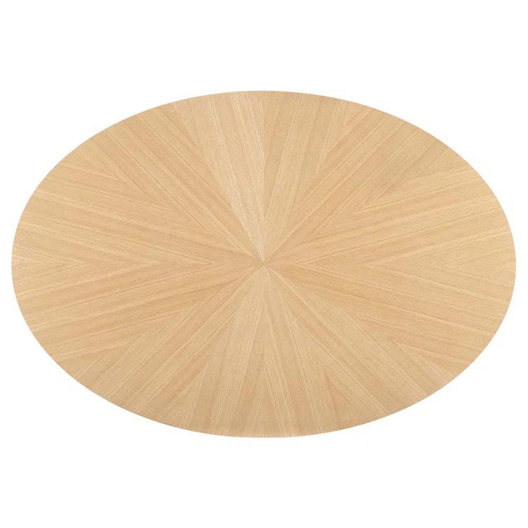 Crossroads 47" Round Wood Dining Table by Modway