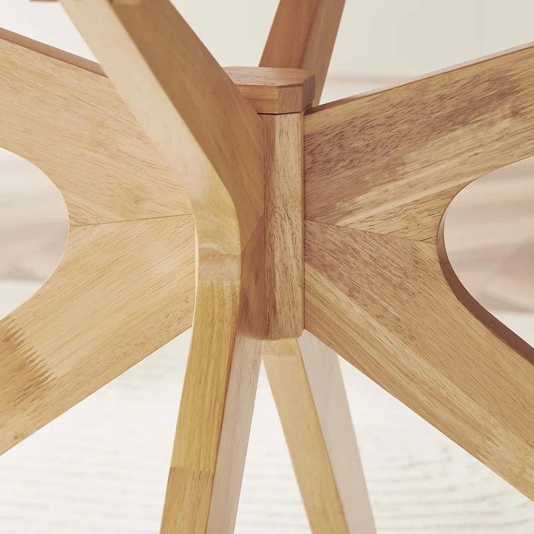 Crossroads 47" Round Wood Dining Table by Modway